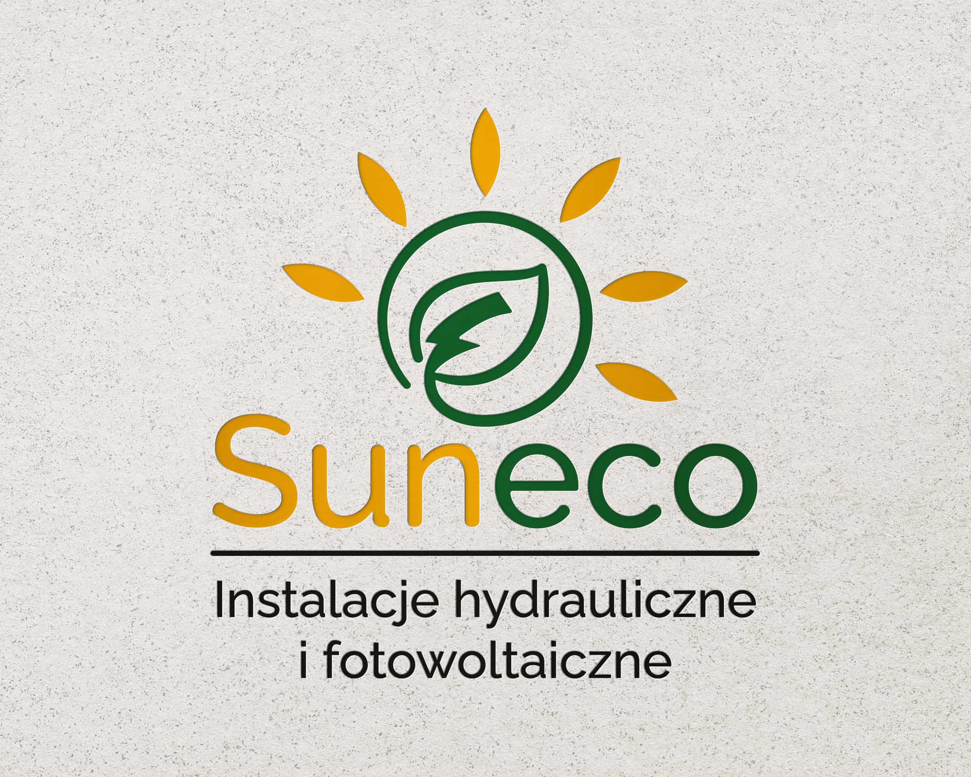 Projekt logotypu Suneco