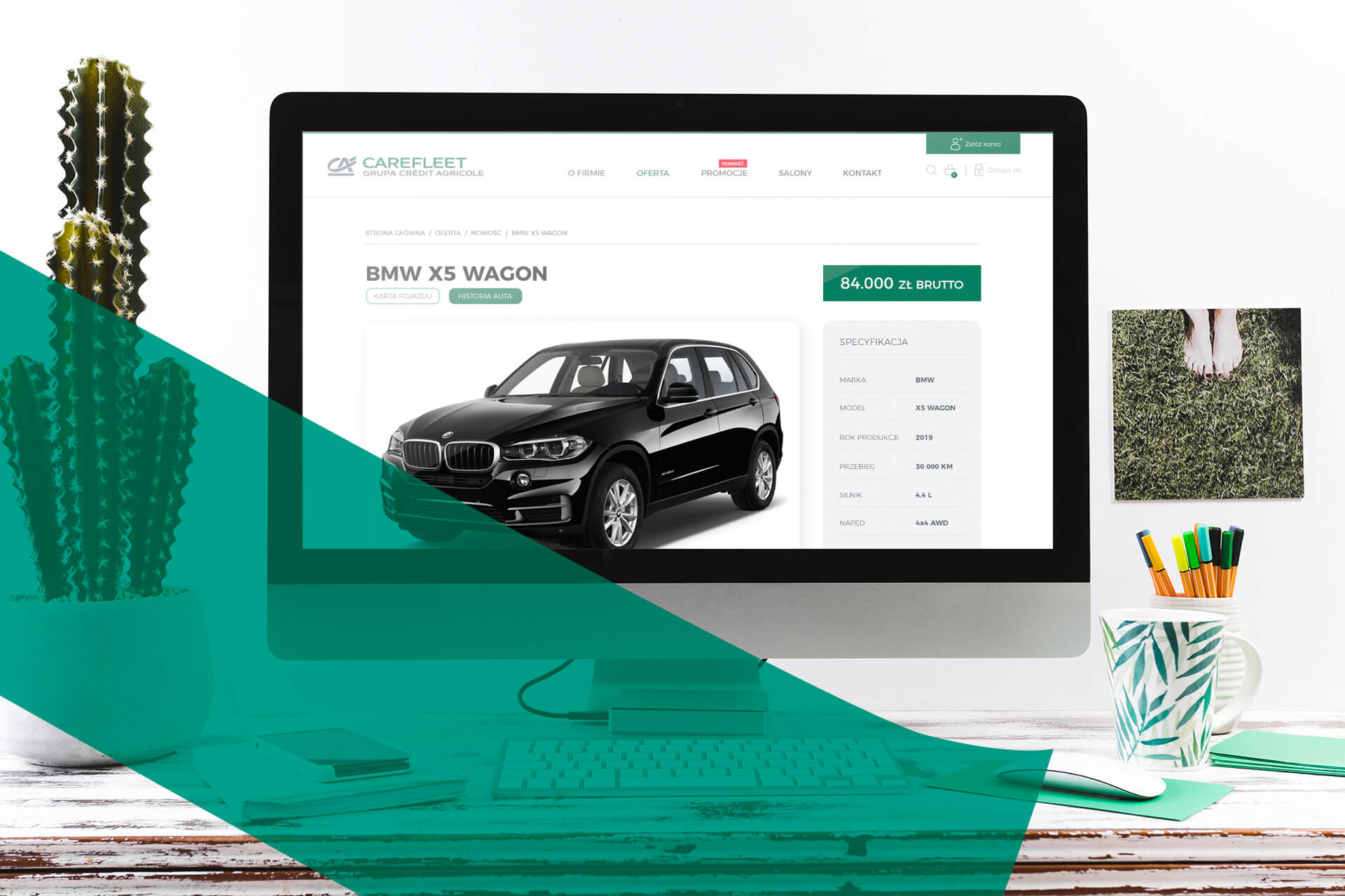 Carefleet - projekt UI