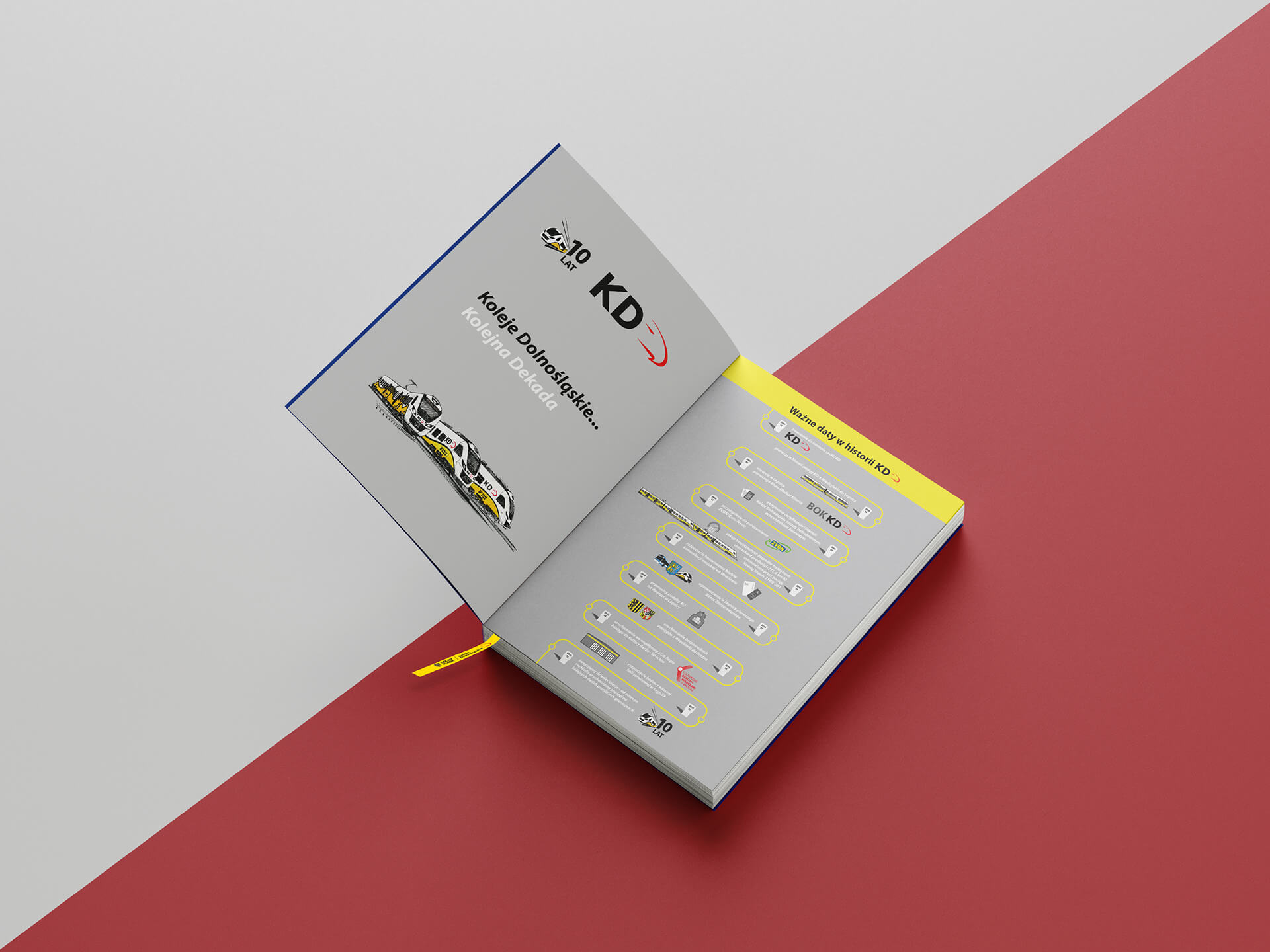 Koleje Dolnośląskie - kalendarze personalizowane