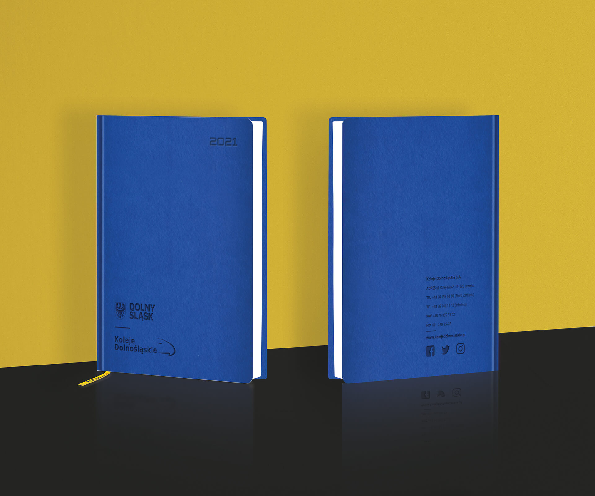 Koleje Dolnośląskie - kalendarze książkowe