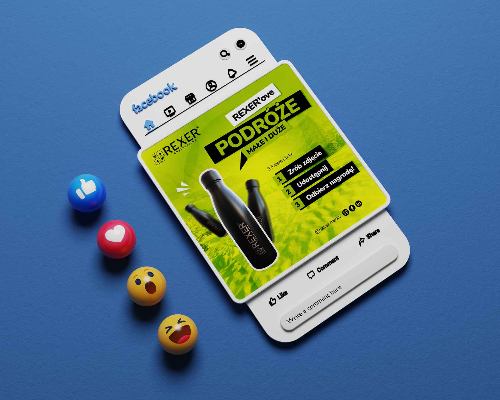 Projekty social media