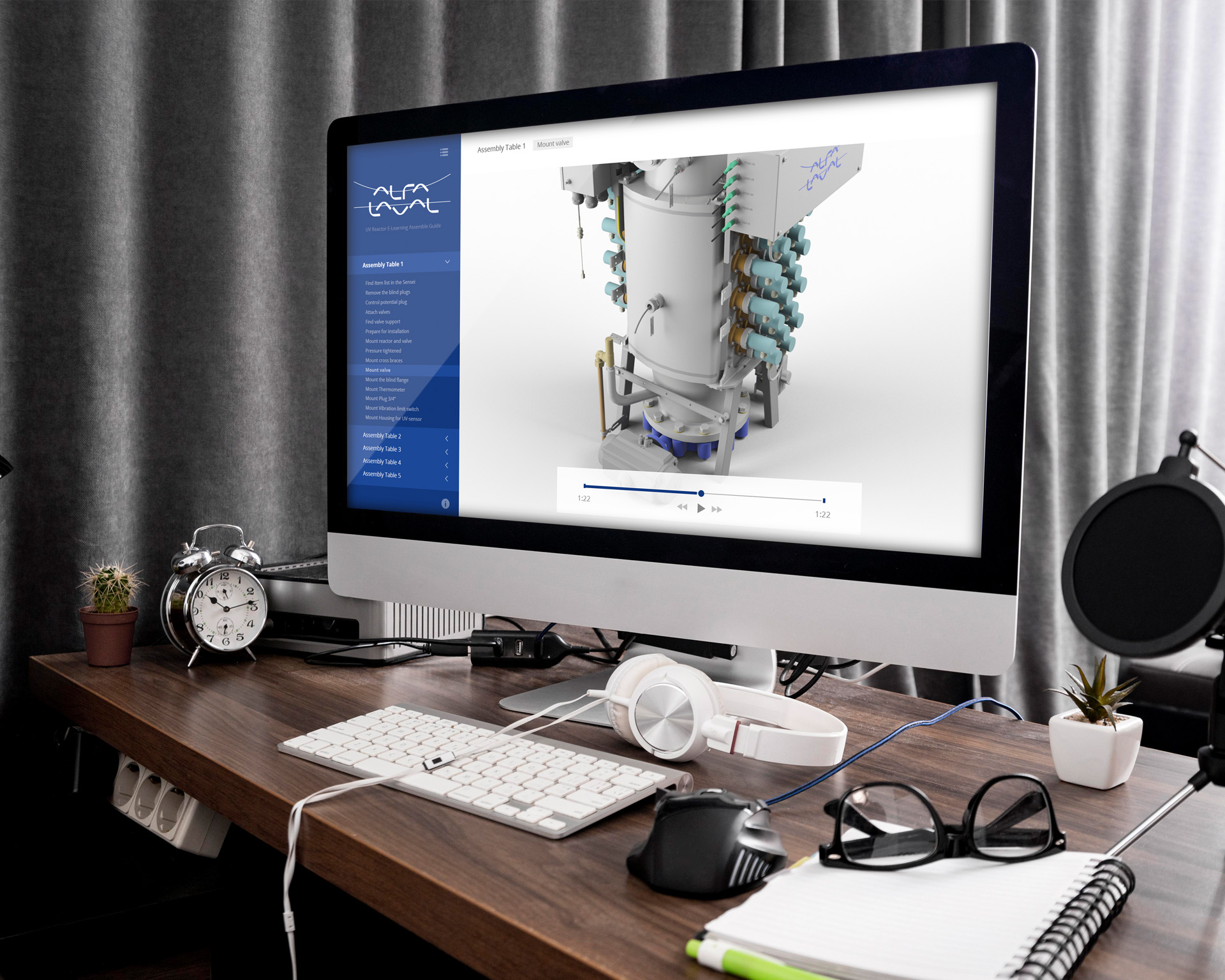 Aplikacja webowa - Alfa Laval