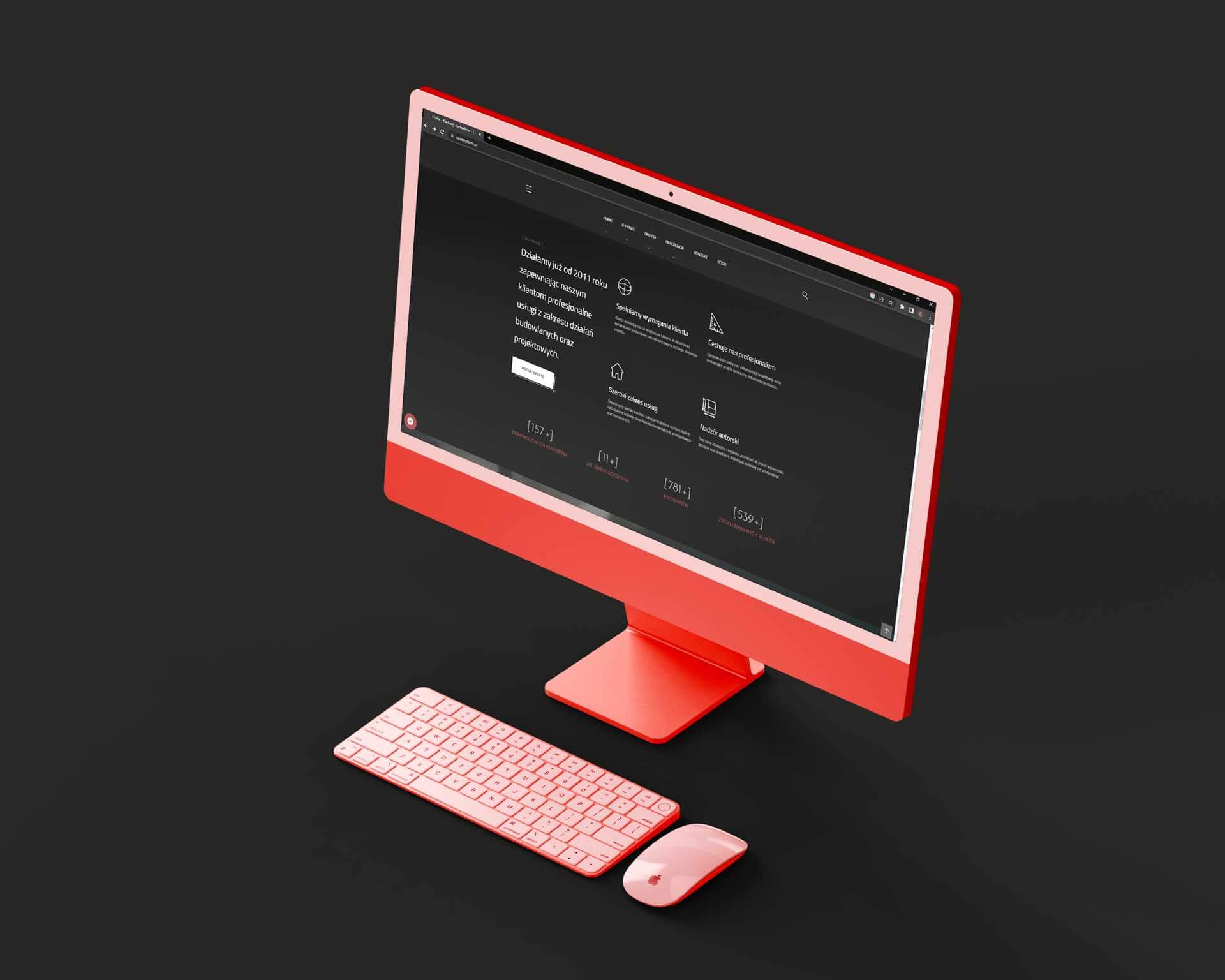 Strona internetowa Conceptum