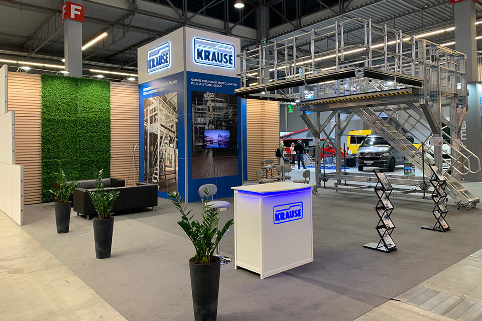 Projekty stoisk targowych