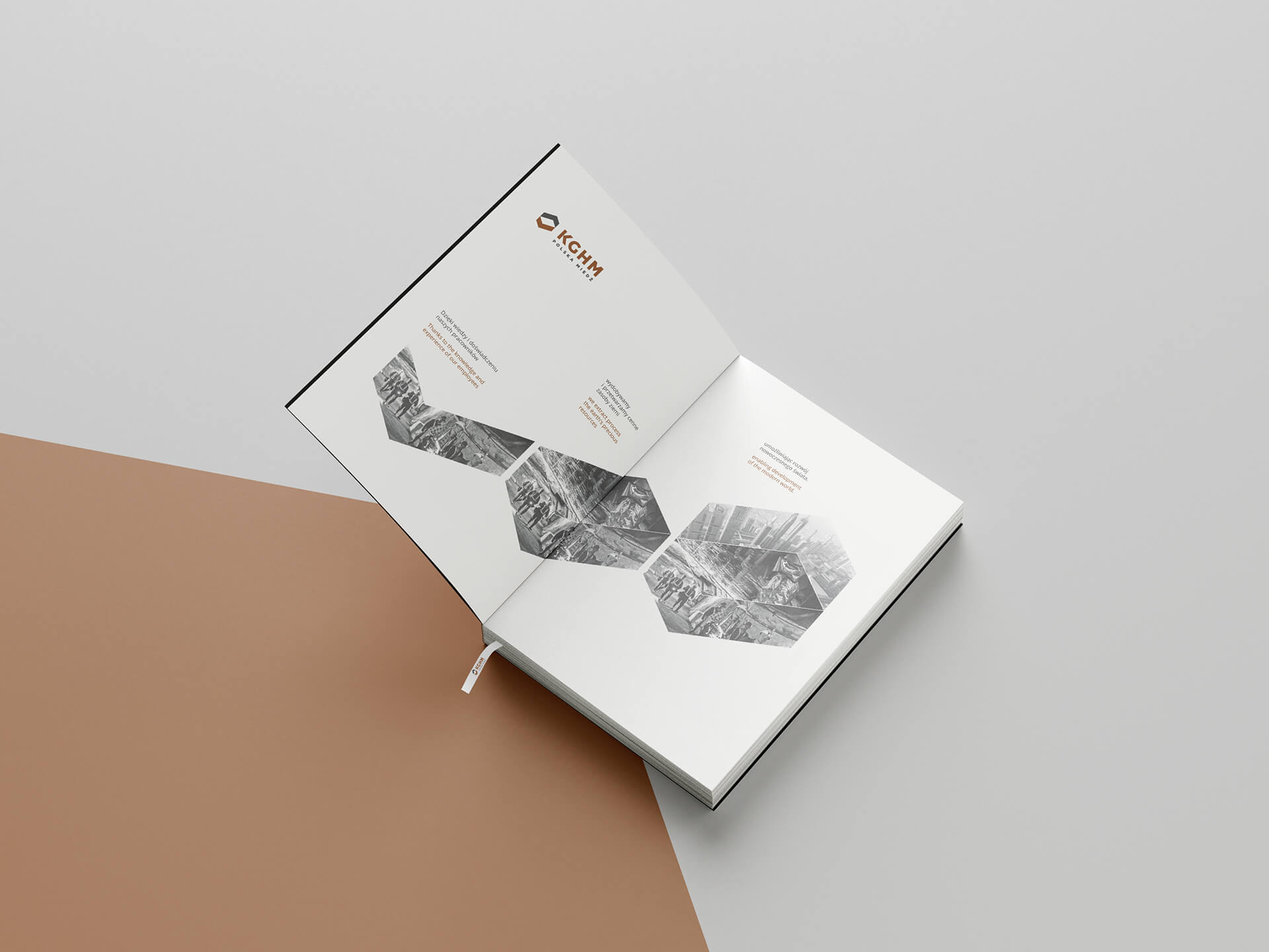 KGHM - kalendarz jubileuszowy - projekt