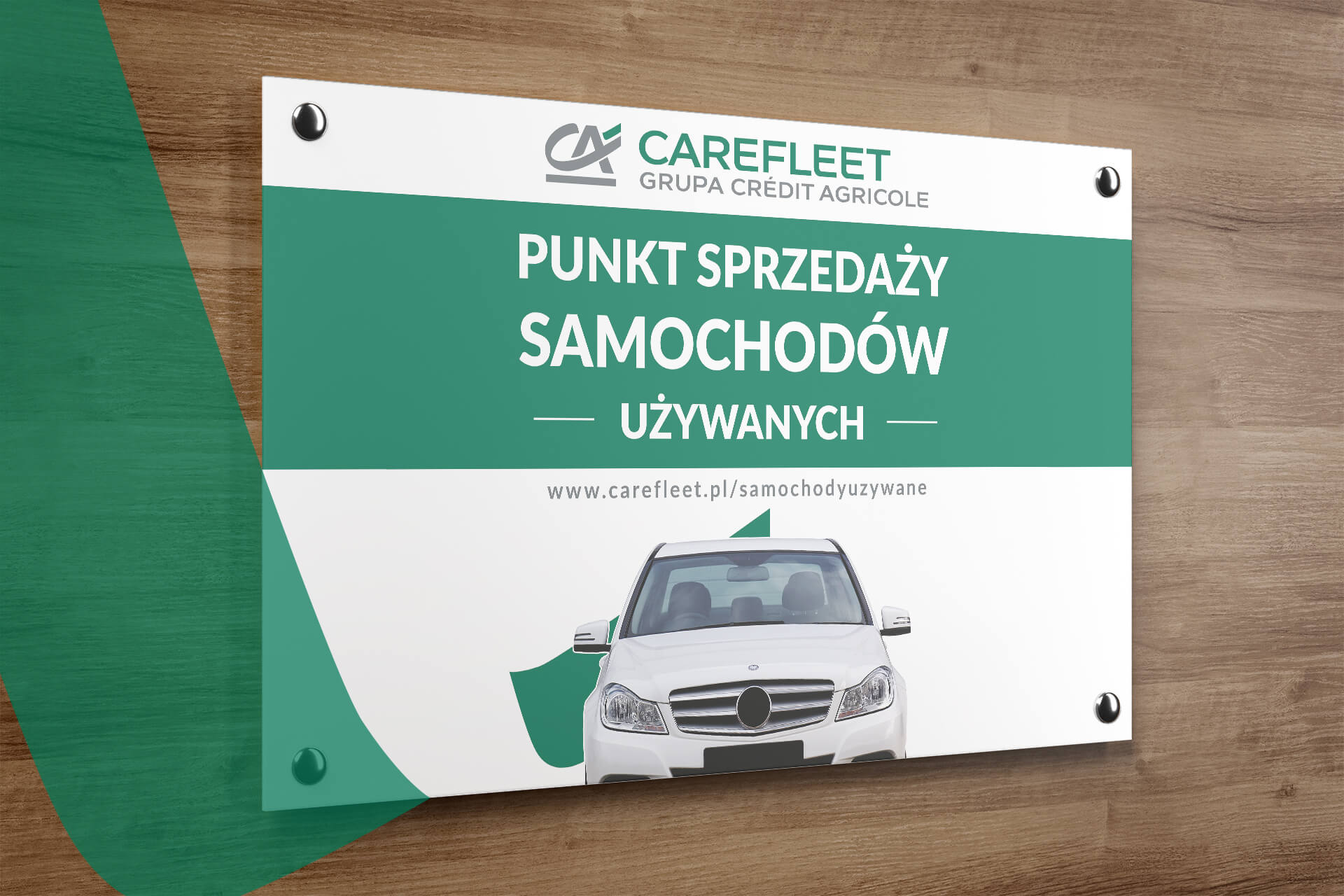 Carefleet - tablica reklamowa