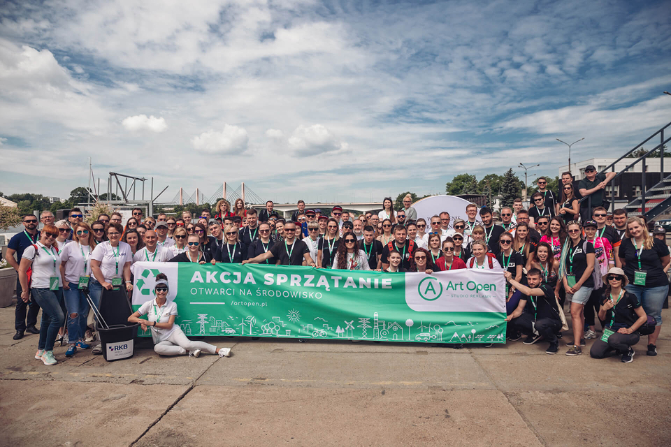 Akcja Sprzątanie - Eko Agencja Art Open