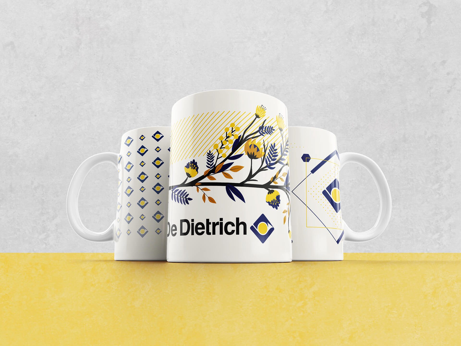 De Dietrich - kubki z nadrukiem