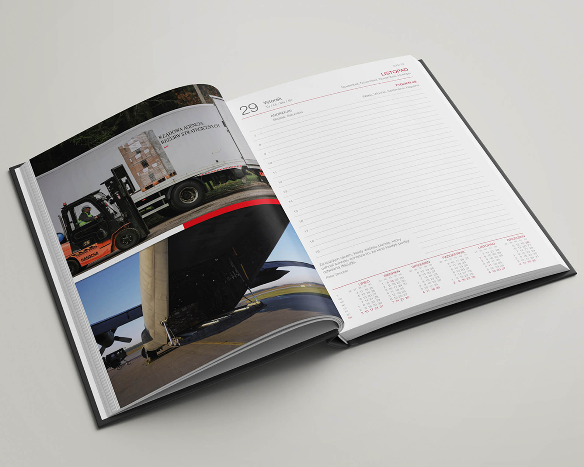 RARS - wyklejka kalendarza