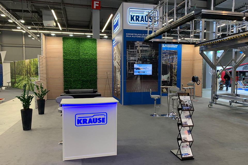 Stoiska targowe - konstrukcja