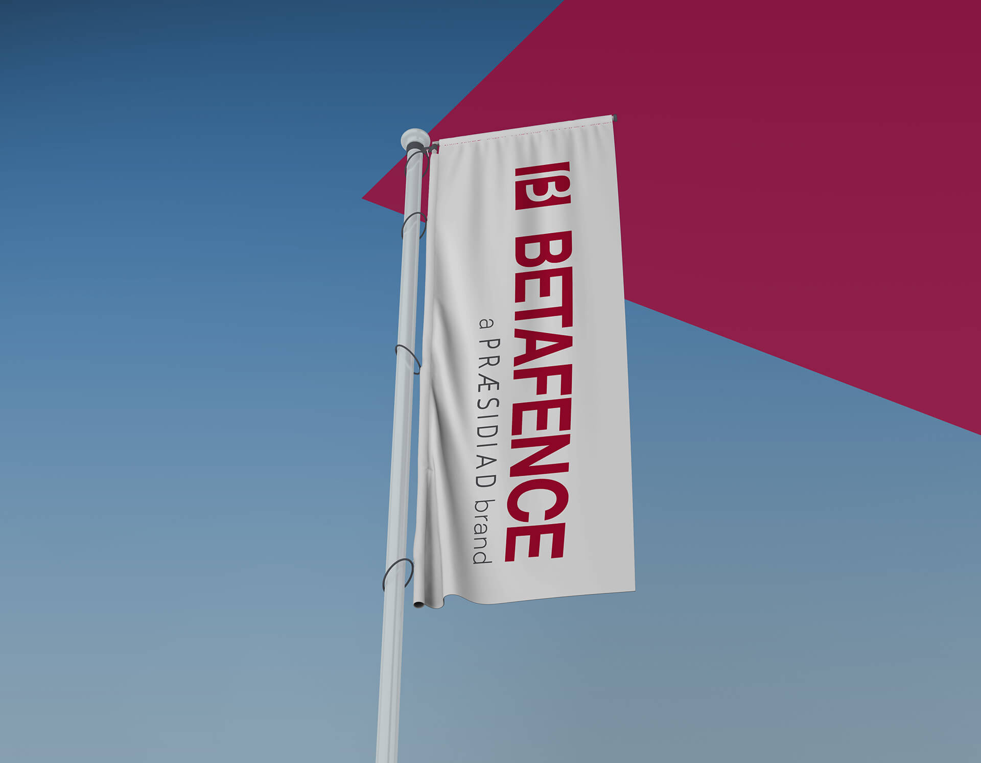 Betafence - flaga reklamowa