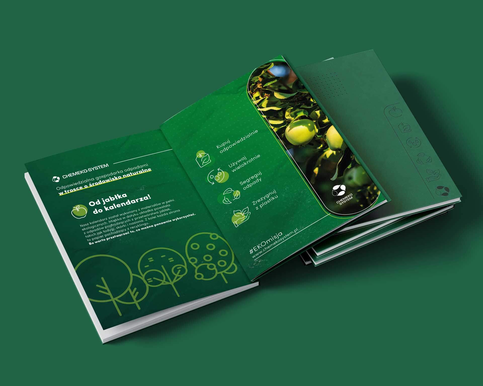 Realizacje kalendarzy książkowych Chemeko
