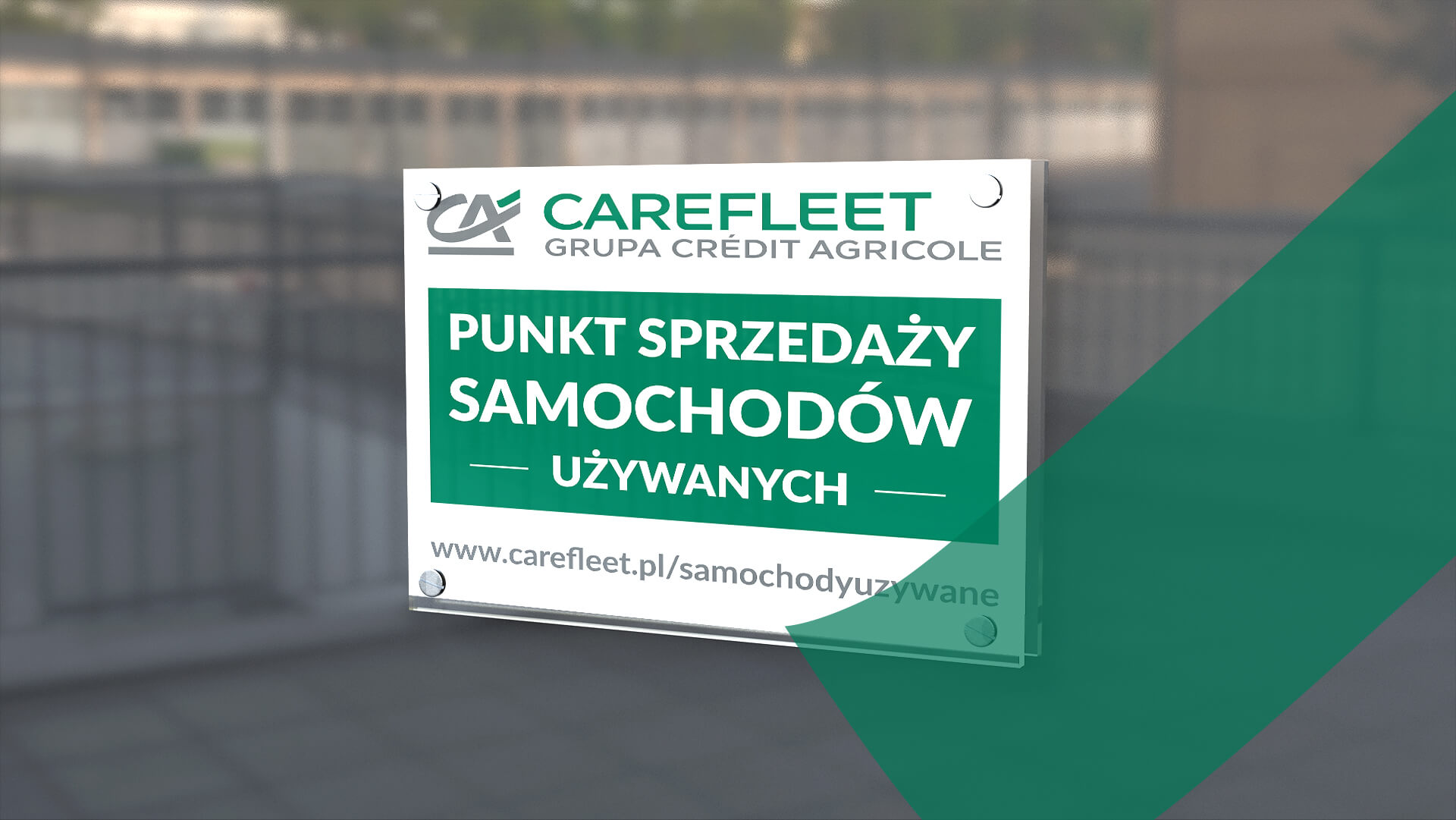 Carefleet - tablica reklamowa